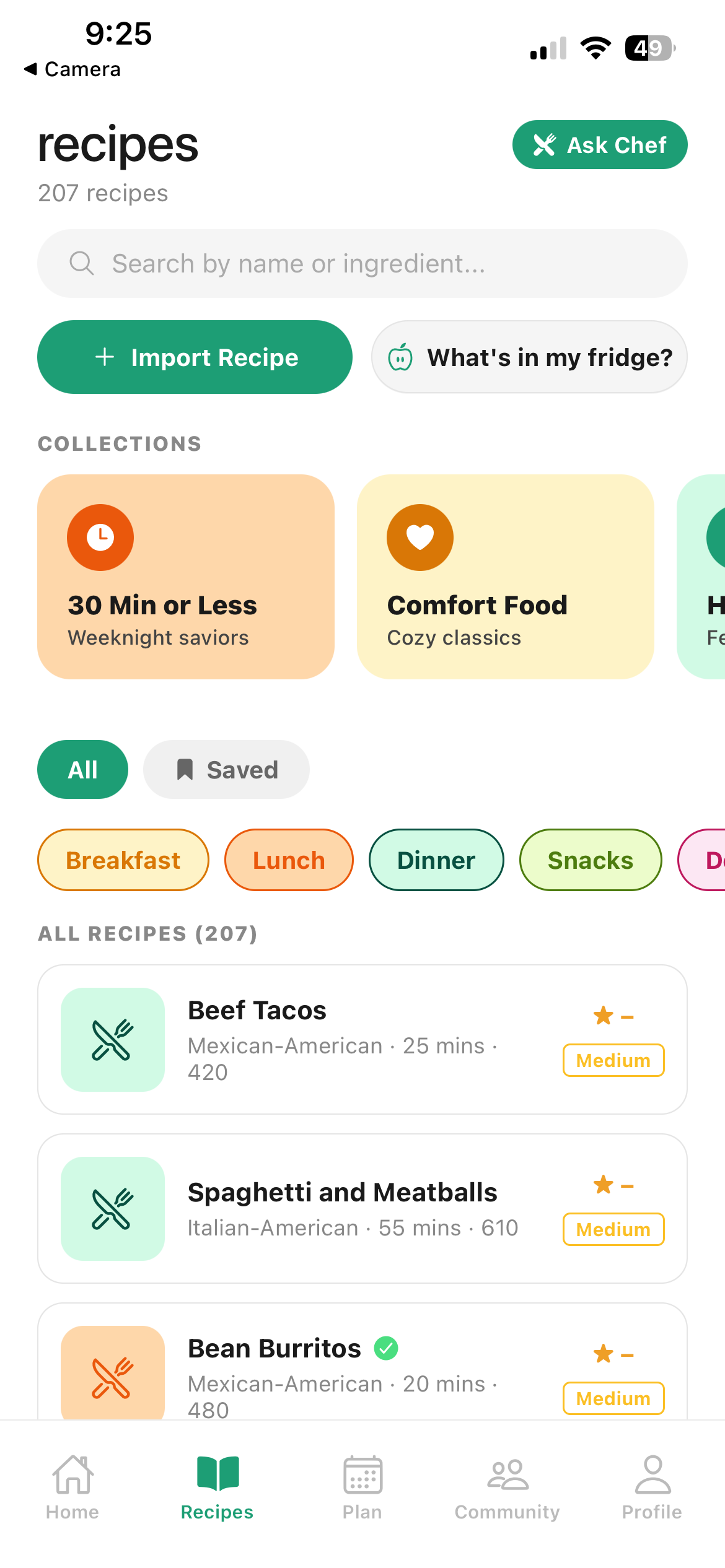 Nourish recipes